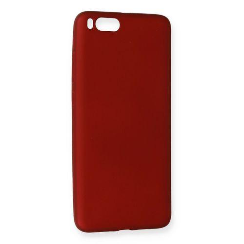 Newface Xiaomi Mi Note 3 Kılıf Premium Rubber Silikon - Bordo