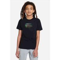 Supernatural Fear Baskılı Unisex Çocuk Siyah T-shirt