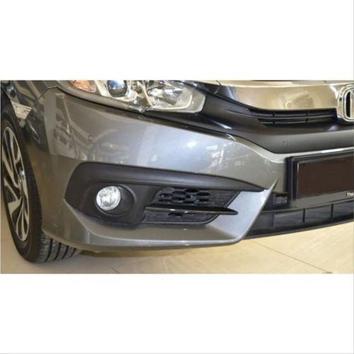 Honda Civic Uyumlu Fc5 2016-2020 Ön Sis Orta Çıta Piano Black