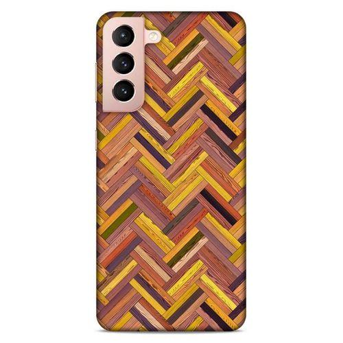 Lopard Samsung Galaxy S21 Uyumlu Kılıf Wood'X (39) Liquid Crystal Kılıf Baskılı