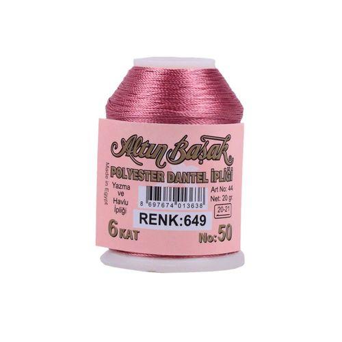 3 Adet Altınbaşak Oya ve Dantel İpi 20 gr - Royaleks - No: 649