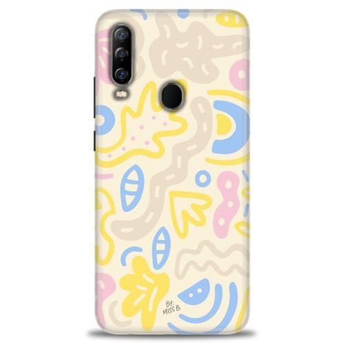 General Mobile GM 20 Pro Kılıf HD Baskılı Kılıf - Krem Tonları + Tam Ekran Koruyucu