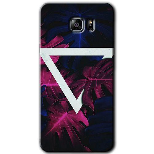 Samsung Galaxy Note 5 Kılıf HD Desen Baskılı Arka Kapak + Temperli Cam - Mekanik Yaprak