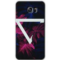 Samsung Galaxy Note 5 Kılıf HD Desen Baskılı Arka Kapak + Temperli Cam - Mekanik Yaprak