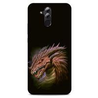 Huawei Mate 20 Lite Kılıf Dragons (18) Telefon Kılıfları Kahverengi Ejderha