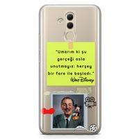 Huawei Mate 20 Lite Kılıf Caps Walt Disney Arka Kapak Koruma Desenli Full Koruyucu