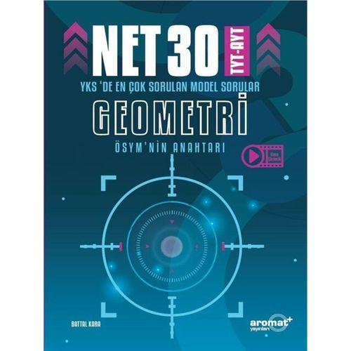TYT AYT Geometri 30 Net Model Sorular Soru Bankası Aromat Yayınları