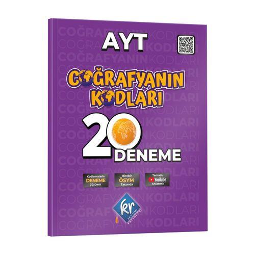 AYT Coğrafyanın Kodları Çözümlü 20 Deneme KR Akademi
