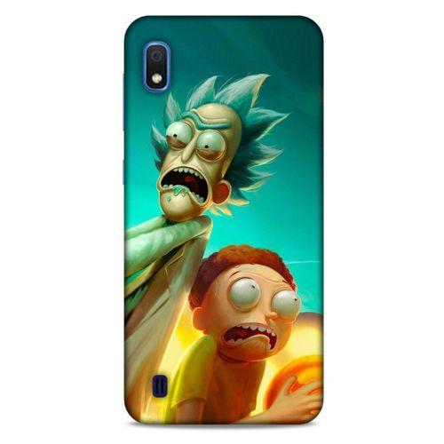 Samsung Galaxy A10 Uyumlu Kılıf Rick And Morty (24) Darbe Emici Kılıf Frank Palicky