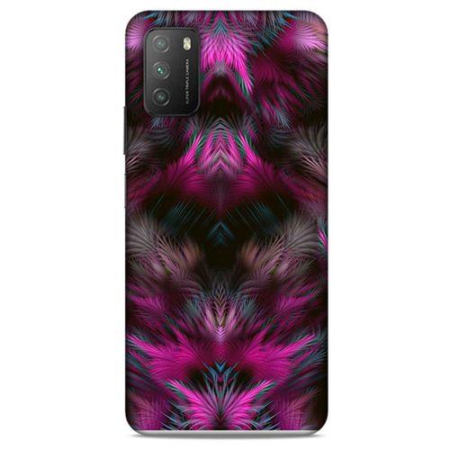 Lopard Xiaomi Poco M3 Uyumlu Kılıf Tüyler (40) Fit Silikon Kılıf