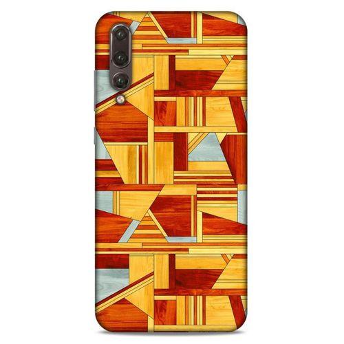 Lopard Huawei P20 Pro Uyumlu Kılıf Wood'X (44) Tough Armor Kılıf Desenli