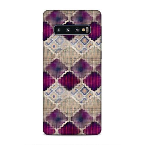 Samsung Galaxy S10 Uyumlu Kılıf Utopia (7) Telefon Kılıfı Bordo Mavi