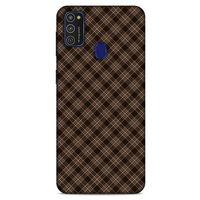 Gömlek (5) Desenli Silikon Kapak Telefon Kabı Samsung Galaxy M21 Kılıf