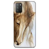 Lopard Xiaomi Poco M3 Uyumlu Kılıf Y.Liva-2020 Seri Huzurlu At Silicone Case