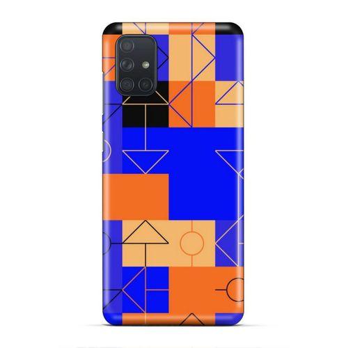 Samsung Galaxy M51 Uyumlu Kılıf Insomnia (49) Ultra Silikon Kılıf Saks Mavi