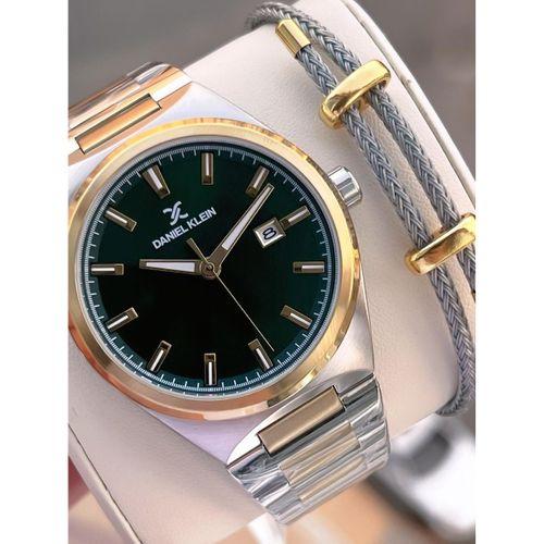 Daniel Klein İtalyan Tasarım Bileklik Hediyeli 2 Yıl Garantili 3 Atm Erkek Kol Saati ES.10886-4