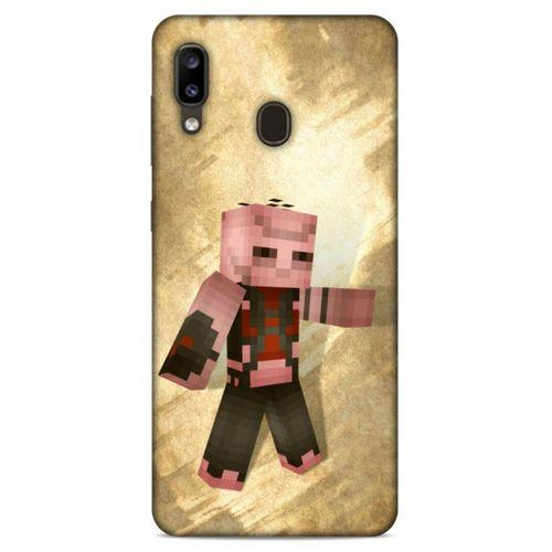 Lopard Samsung Galaxy A20 Uyumlu Kılıf PiXel (40) Fit Silikon Kılıf Saint Row