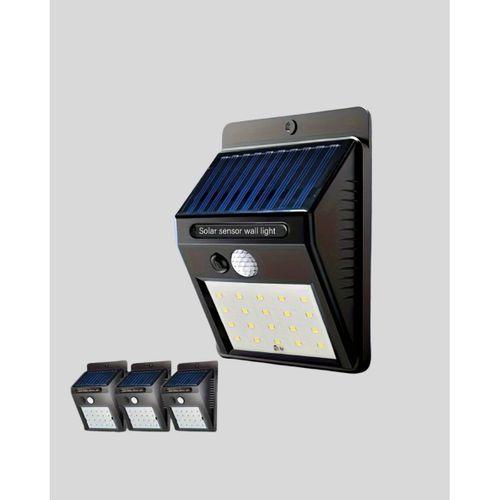 Solar Led Bahçe Aydınlatma – Hareket Sensörlü, Güneş Paneliyle Şarj Olan, Ip65 Dayanıklı