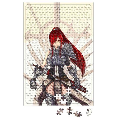 Erza Scarlet Fairy Tail Anime Battle Ready Puzzle