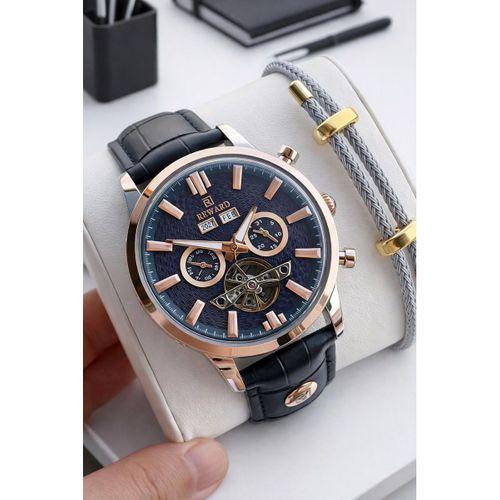 Reward İtalyan Bileklik Hediyeli Deri Kordon Otomatik Mekanizma 5 Atm Erkek Kol Saati W.147667.6