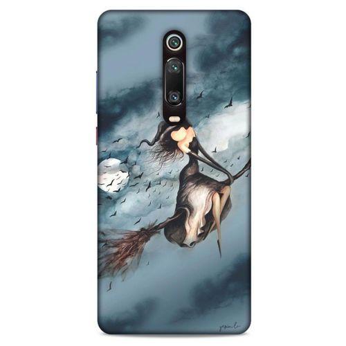 Y.Liva-2021 Özel Seri Cadılı Xiaomi Mi 9T Pro Kılıf Silikon Kapak