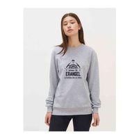 Pubg Come To Erangel Baskılı Gri Kadın Sweatshirt
