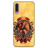 Lopard Samsung Galaxy A50s Uyumlu Kılıf Tattoo's (15) Antişok Kılıf Kadın Dövmeleri