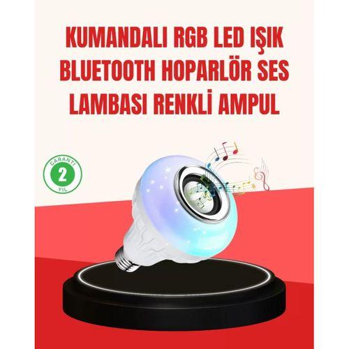 Akıllı Led Ampul – E27 Uyumlu Ve Müzik Çalarlı Tasarım