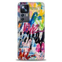 Xiaomi Mi 12T Pro Kılıf HD Baskılı Kılıf - Lovee + Tam Ekran Koruyucu