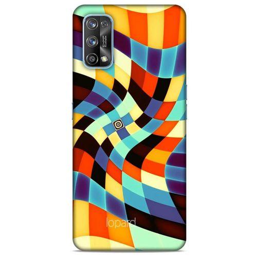 Oppo Realme 7 Pro Kılıf Pastel Renkler (28) Arka Kapak Karışık Renkli