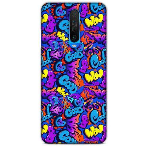 Graffitix (20) Desenli Silikon Kapak Xiaomi Redmi K30 Kılıf