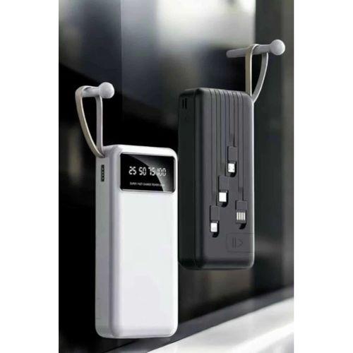 20.000 Mah Led Işıklı Lcd Ekran Usb Girişli Type-c Lightning Powerbank