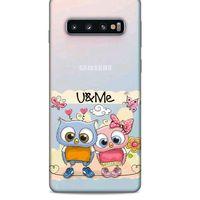 Zoologix (68) Samsung Galaxy S10 Şeffaf Kılıf Silikon Desenli
