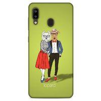 Samsung Galaxy A20 Kılıf FunnyMaX (14) Lansman Kılıf Fıstık Yeşili
