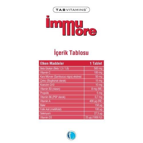 Tabvitamins Tabvitamins İmmumore 30 Tablet