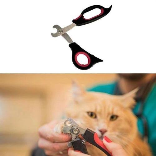 büyük Irk Köpek Kedi Çelik Uçlu Evcil Hayvan Tırnak Makası Pati Bakım Aleti Ergonomik Kaymaz