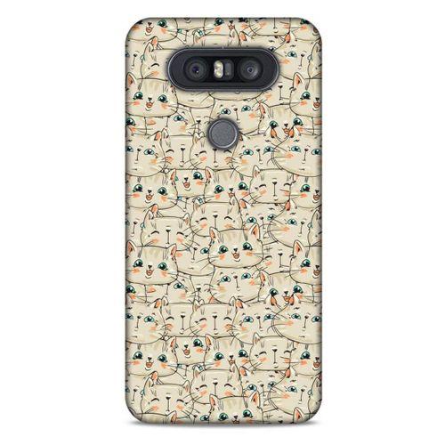 Lopard LG K41S - K51S Uyumlu Kılıf Kediler (27) Tasarımlı Kılıf Yavru Kedi