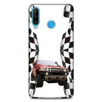 Lopard Huawei P30 Lite Uyumlu Kılıf PickUpX (24) Darbe Emici Kılıf Kırmızı Hummel