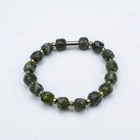 YEŞİL AKİK MİSİNA LASTİKLİ BİLEKLİK