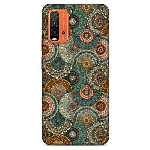 Lopard Xiaomi Redmi Note 9 4g Uyumlu Kılıf Ethnic Culture (51) Kılıfı