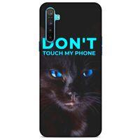 Lopard Oppo Realme 6i Uyumlu Kılıf Kediler (46) Core Armor Kılıf Dokunma