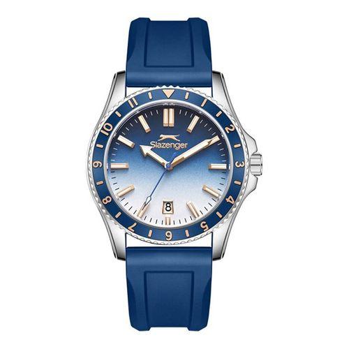 Slazenger SL.09.2531.1.02 Quartz Silikon Mavi 42 mm Erkek Kol Saati
