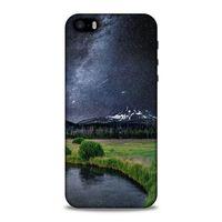 Lopard Apple iPhone SE Uyumlu Kılıf Gece'S (44) Tough Armor Kılıf Siyah Gece