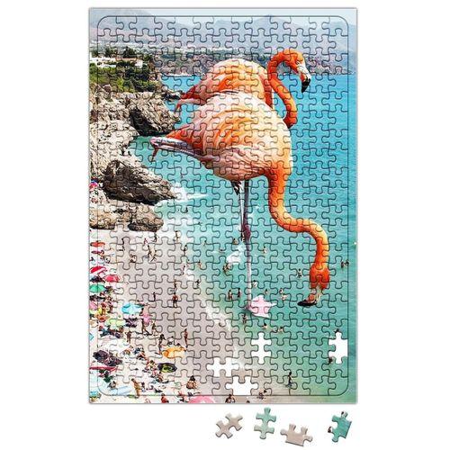 Flamingos On The Beach Puzzle 240 Parça Yapboz