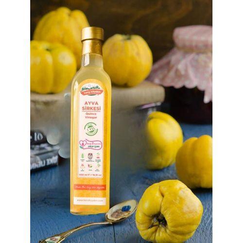 Karşı Köyden Doğal Fermantasyon Ayva Sirkesi, Quince Vinegar, 500 ml / 16,91 oz