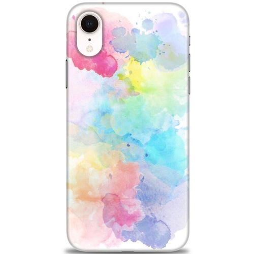 iPhone XR Kılıf HD Baskılı Kılıf - Renk Paleti + Tam Ekran Koruyucu