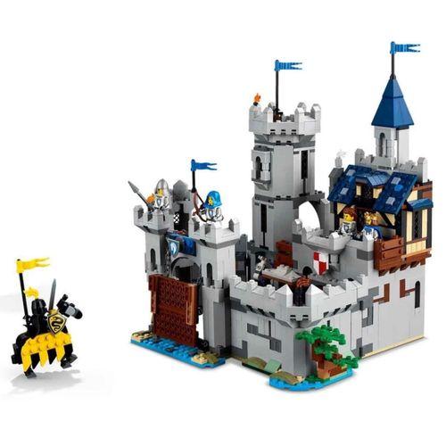 Eğitici Oyuncak LEGO Creator 3'ü 1 Arada Orta Çağ Atlı Şövalye Kalesi 31168