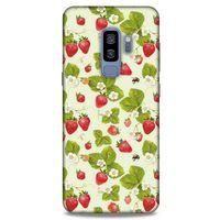 Frutix Çilek 03 Samsung Galaxy S9 Plus Kılıf Desenli Silikon