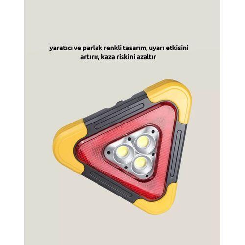 Alüminyum Gövdeli Led Üçgen Reflektörlü Acil Işık