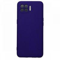 Oppo Reno 4 Lite Kılıf Nano içi Kadife  Silikon - Mor